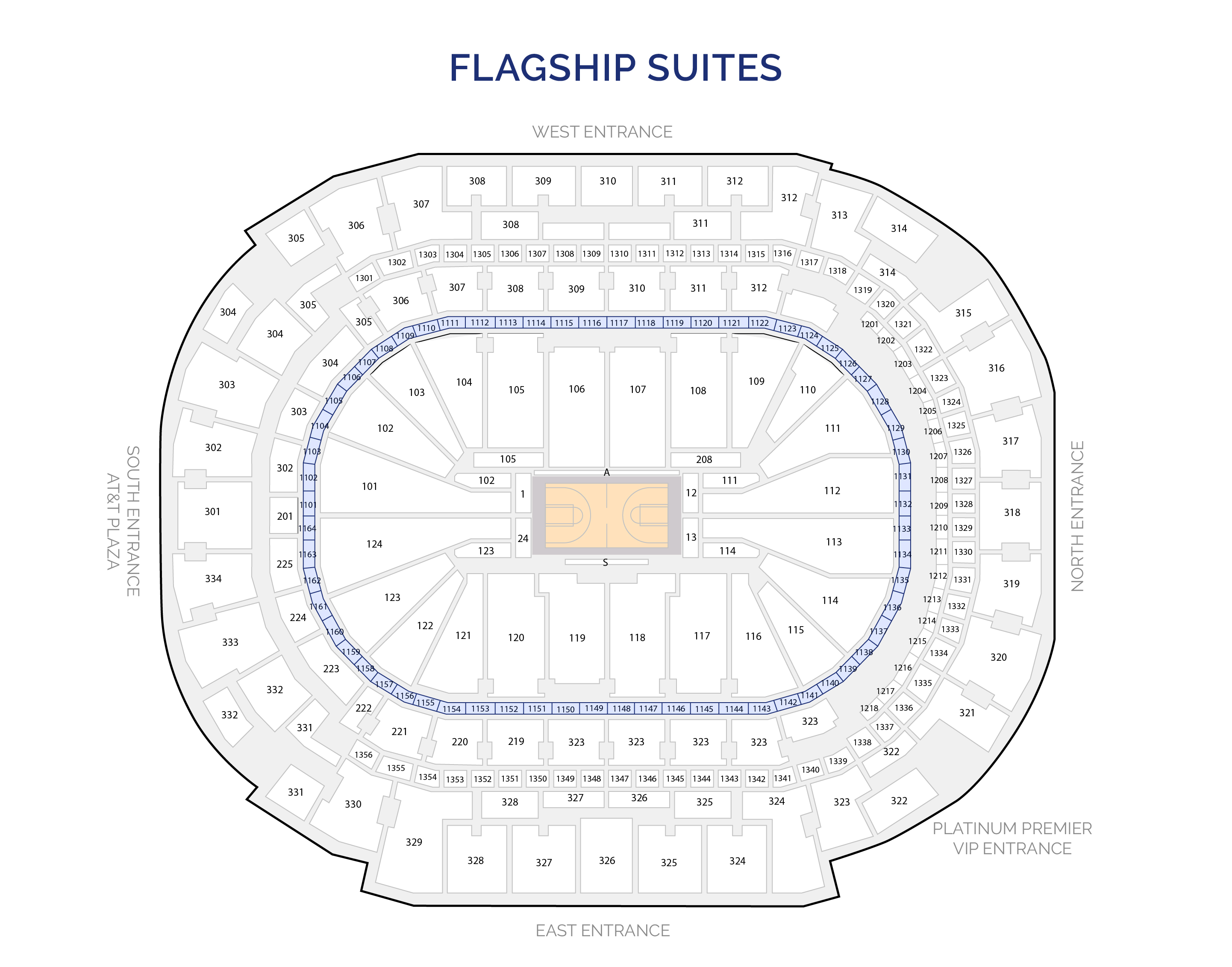Where To Find American Airlines Center Premium and Club Seating